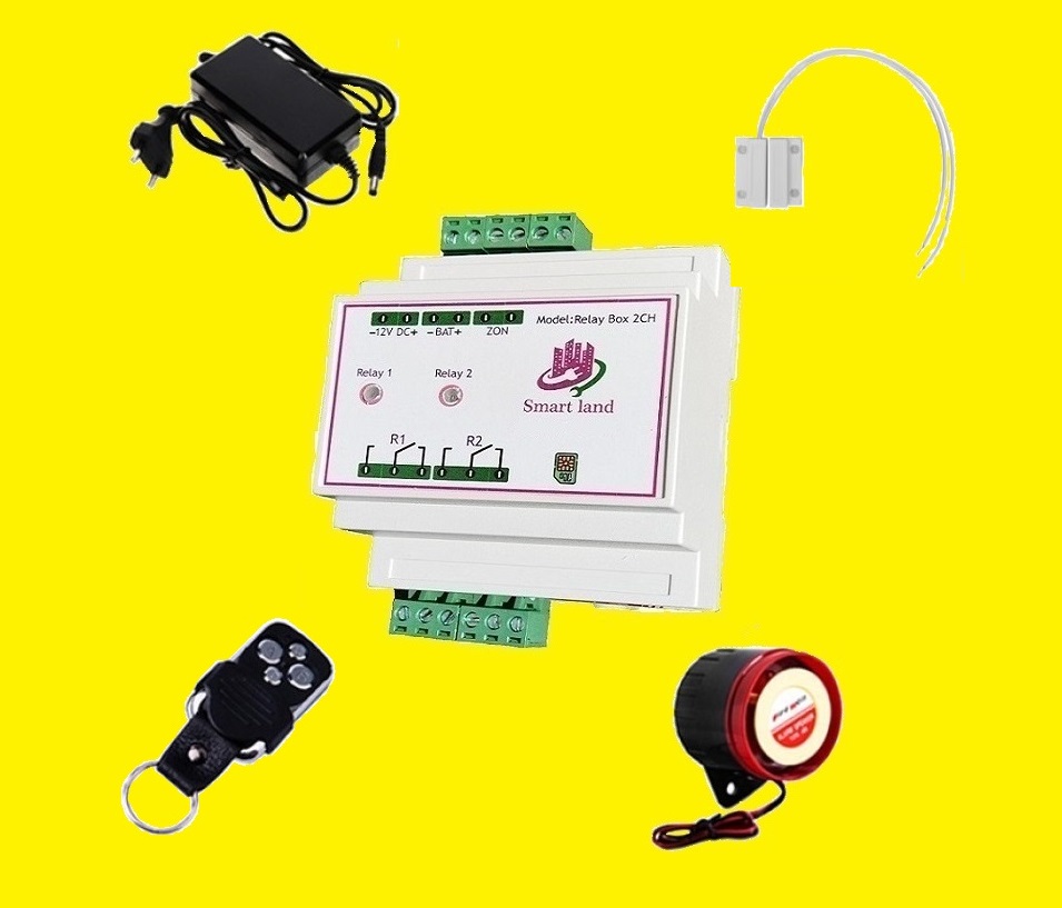 مینی دزدگیر اماکن آپارتمانی (فقط آژیر)